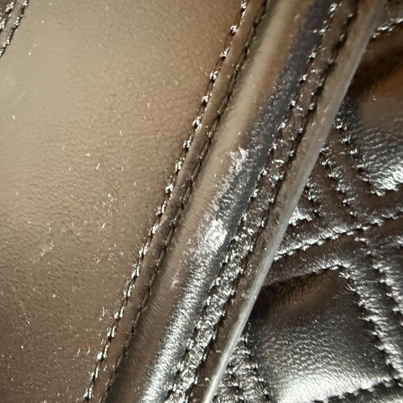 Tory Burch Small Fleming Convertible Shoulder Bag – Black / Pre-owned - Picture 9 of 11